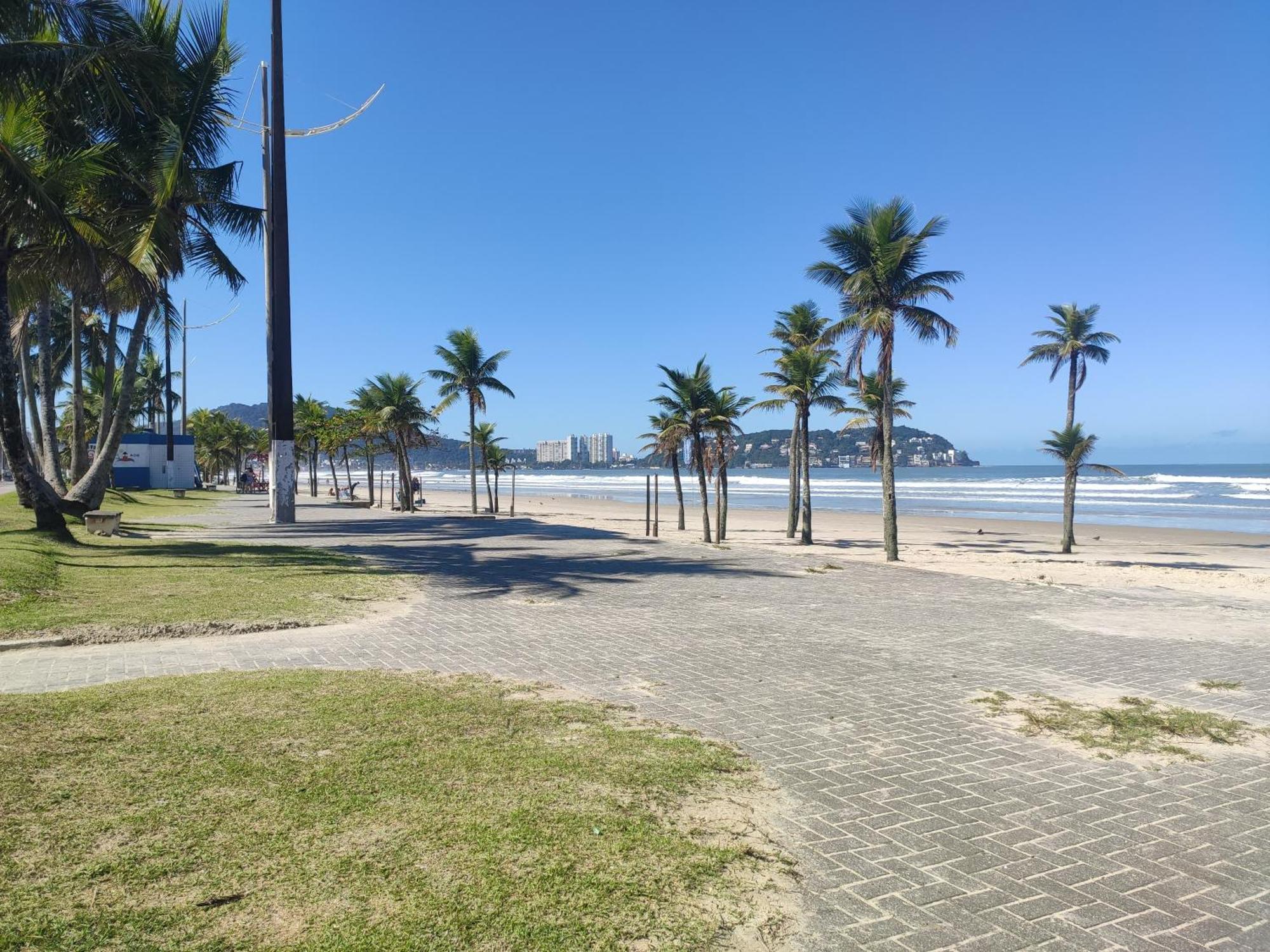 Apartamento Enseada Guaruja, 300M Da Praia, Wi-Fi E Ar Condicionado Extérieur photo